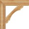 Ekena Millwork Olympic Block Rough Sawn Bracket, Western Red Cedar, 6"W x 32"D x 32"H BKT06X32X32OLY05RWR - alternate 4
